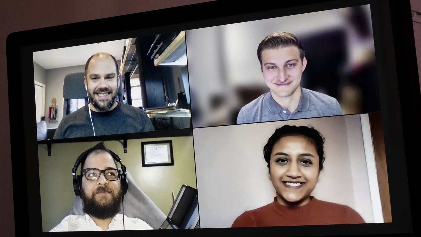 CIS Capstone Zoom call