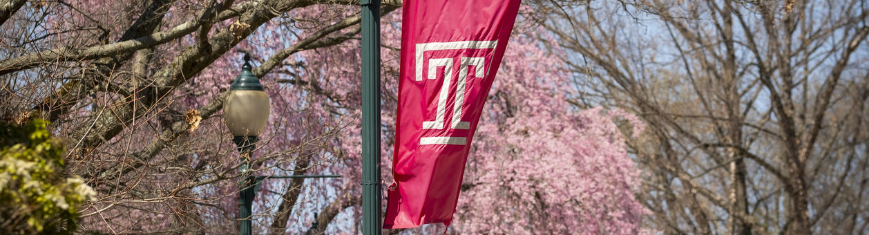 Spring Temple Flag