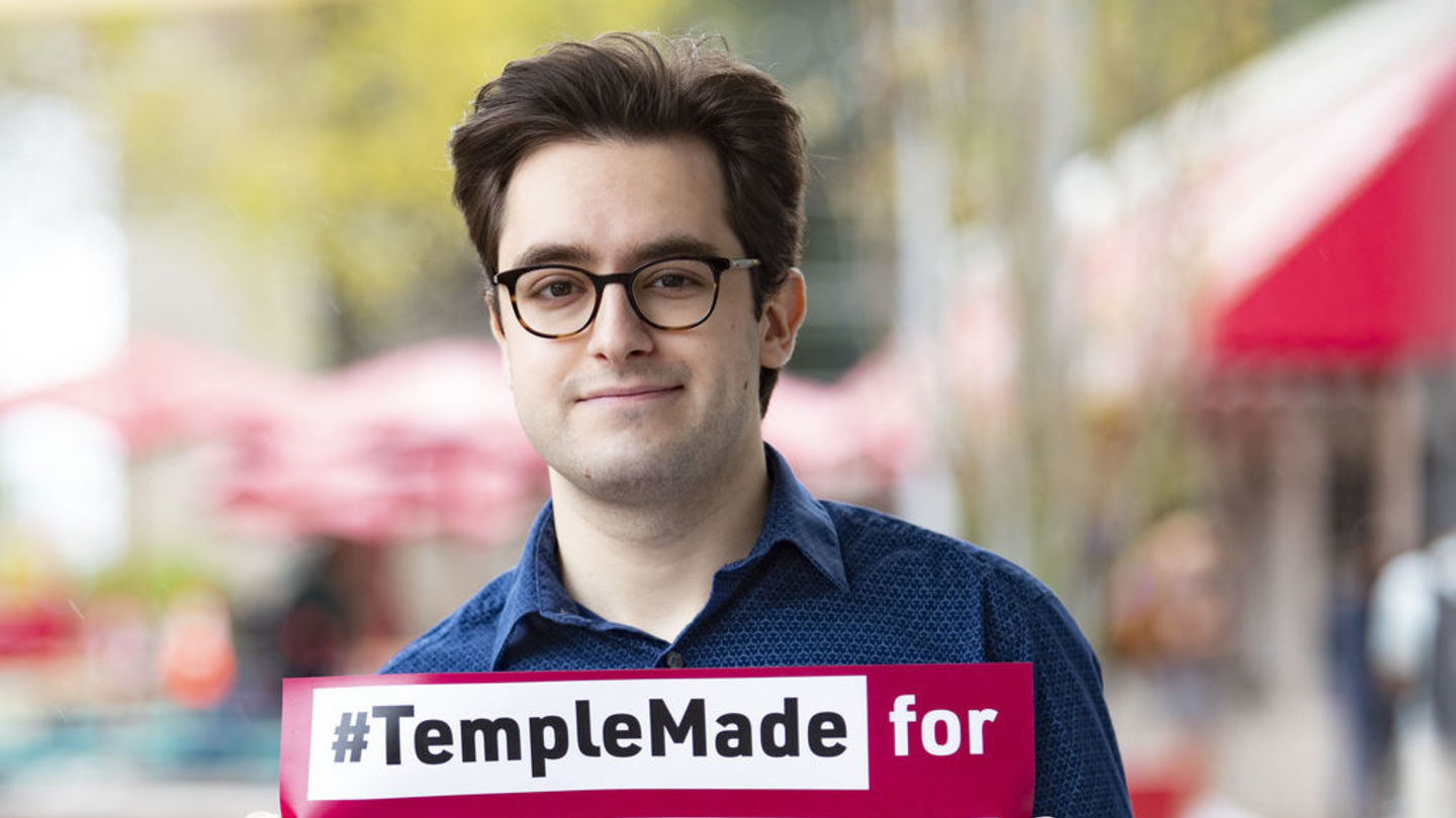Gianni Quattrocchi came to campus to study political science and launch a platform for future elected office